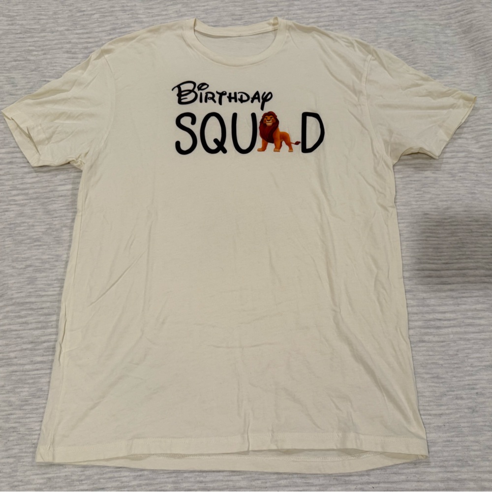 Next Level Men’s Birthday Squad T-Shirt